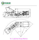 백색 Deutz 디젤 엔진 짐 운반 긁는 도구 기계 세륨 ISO9001