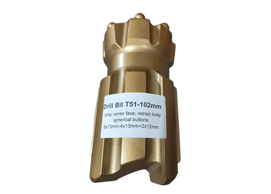 89mm-127mm T51 지름 철회 가능한 굴개 터널링 가공 처리 유형
