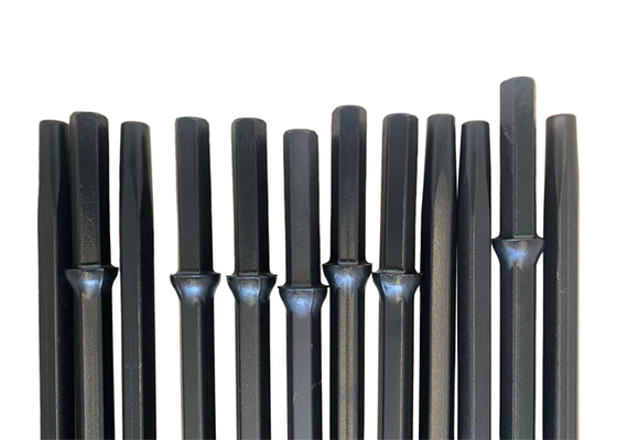 H22x108mm Taper Drill Steel Rod 4/6/7/11/12 Degree Length 800mm for Top Hammer Drilling