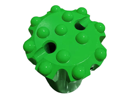 T51-89mm 나사산 버튼 비트 (벤치 드릴용 반-탄도 카바이드 디자인)