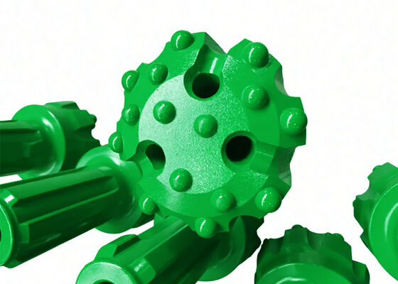 110-120mm 저기압 DTH 해머 드릴 비트 가루 철강 구조와 함께 물 및 광산