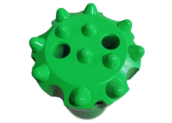 T38 광산용 스레드된 하드 록 벤치 뚫기 버튼 비트