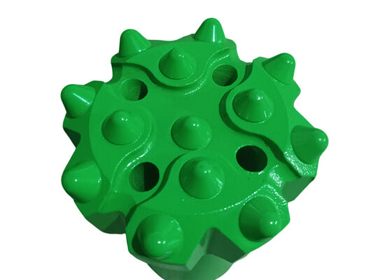 T38 광산용 스레드된 하드 록 벤치 뚫기 버튼 비트