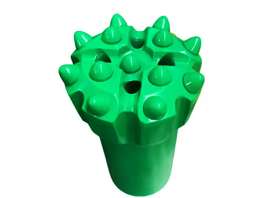 High Performance T38 76mm Tungsten Carbide Thread Button Bit For Hard Rock Underground Mining Tunneling Quarrying Drifting