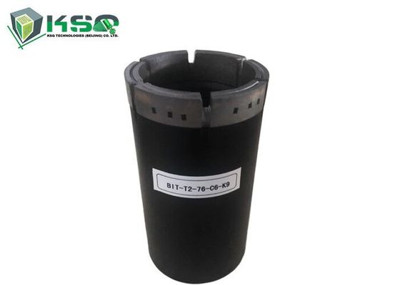 지질 공학 핵심 드릴링을 위한 T2-76mm 임프레그네이티드다이아몬드 코어 BIT
