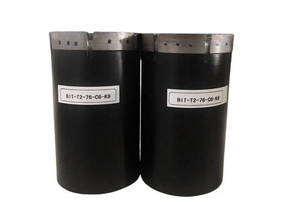 지질 공학 핵심 드릴링을 위한 T2-76mm 임프레그네이티드다이아몬드 코어 BIT