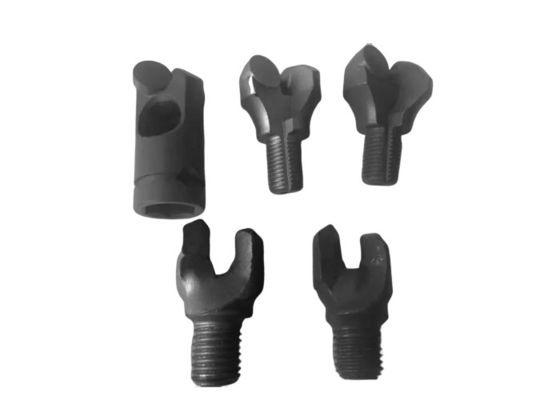 지질 탐험을 위한 27mm 28mm 32mm Pdc 닻 드릴용 날 2 날개 탄광 드릴용 날