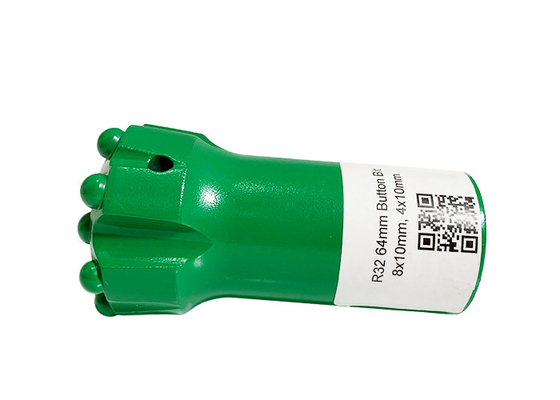 R32 2 1/2인치 탄도 지하 광산 도구 버튼 드릴 비트