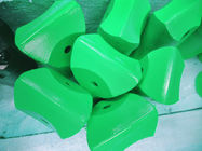 하드 록을 위한 단단한 녹색 착암기 단추 조금 텅스텐 탄화물