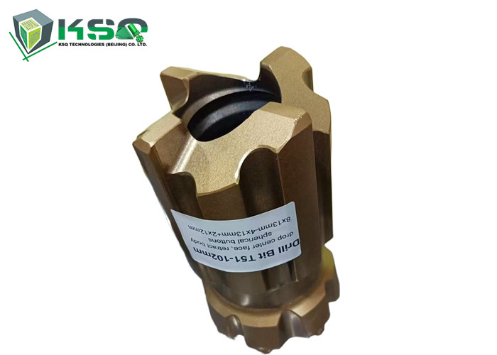 T51-89mm 리트랙 텅프스텐 탄화물 드릴 비트
