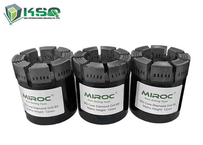 Nq Hq Pq 코어 드릴 비트 / 광산 다이아몬드 바위 드릴 비트