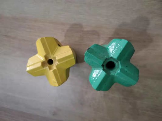 R32 64mmThread Cross Metal Drill Bit Tungsten Carbide Rock Drill Bits X Type For Bench Drilling