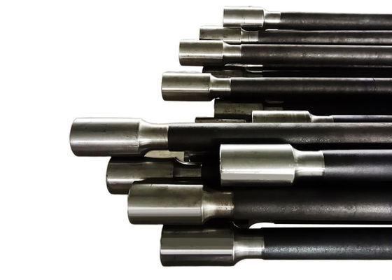 Round T51 MF Threaded Drill Rod 20FT High Strength For Top Hammer Drifter
