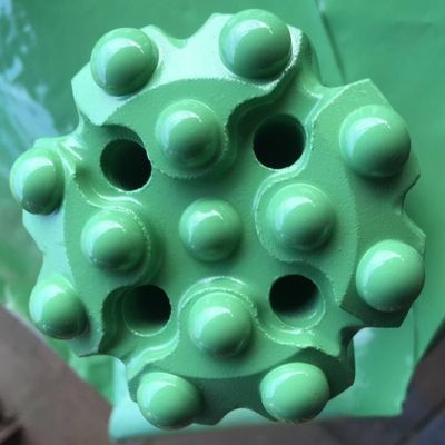 Straigh 구멍 신청 하락 센터 철회 가능한 드릴용 날 단추 착암기 조금