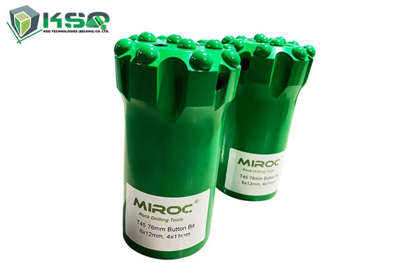바위 뚫기 스레드 텅스텐 탄화물 뚫기 버튼 비트 T38 지름 64mm
