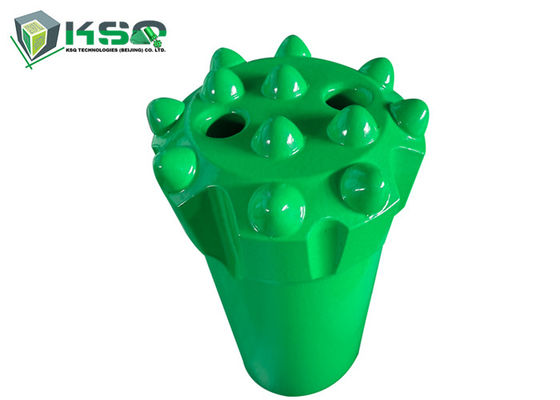 T38 64mm ~ 89mm 상단 망치 텅스텐 탄화물 스레드 버튼 드릴 비트