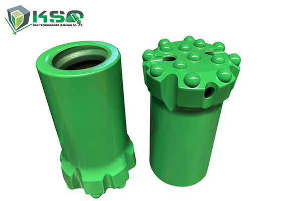 T51 89mm 버튼 드릴 비트 텅스텐 탄화물 / 14 버튼 스레드