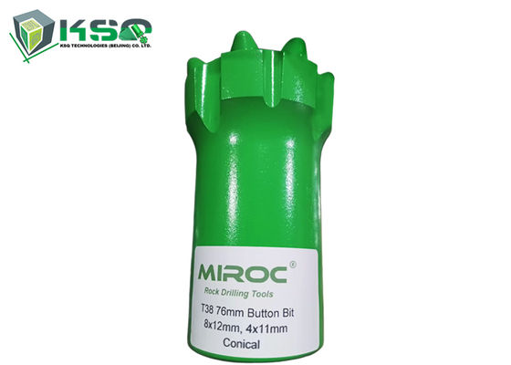 텅스텐 탄화물 굴착 도구 T38 76mm,102mm 바위 굴착 버튼 비트