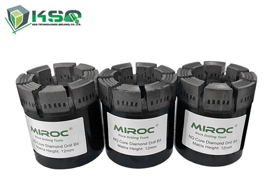Nq Hq Pq 코어 드릴 비트 / 광산 다이아몬드 바위 드릴 비트