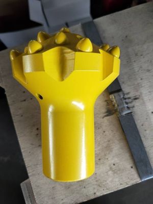 하드 록 드릴링 공구 텅스텐 탄화물 삽입을 채광하는 실을 꿴 단추