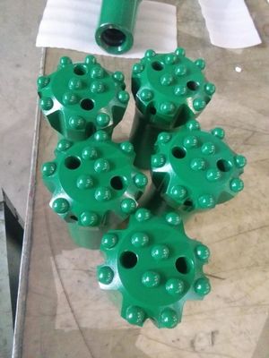 3개 탄도/둥근 텅스텐 탄화물 삽입을 가진 인치/3.5 인치 T38 Dth 단추 조금 Retrac 몸