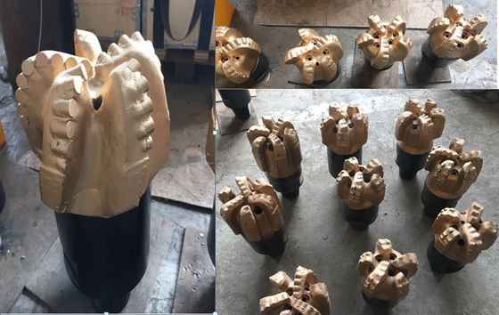 우물/가스 유정 훈련을 위한 강철 몸/모체 몸 PDC 드릴용 날 5 잎