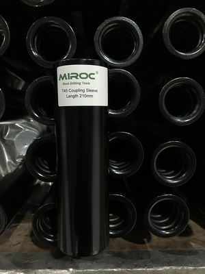 T45 210mm 실을 꿴 막대 연결 소매 채광 기계 부속품