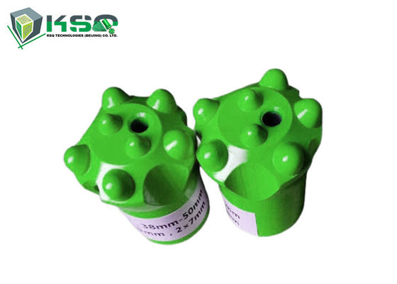 12 도는 착암기를 위한 텅스텐 드릴용 날 직경 38mm를 가늘게 했습니다