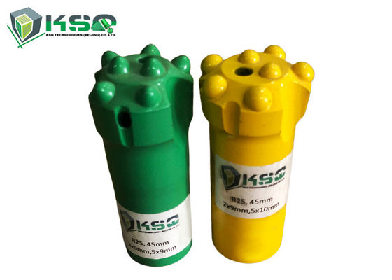 표류하고 터널을 만들기 위한 R25를 꿰뚫는 둥근 버튼 비트 돌