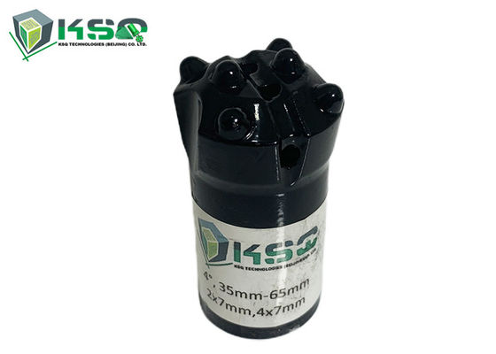 35-65mm 4도 테이퍼 텅스텐 카바이드 버튼 비트 작은 구멍 드릴링