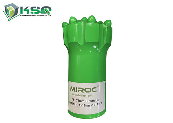 T38 64 밀리미터 내지 89 밀리미터 최고 망치 텅스텐 카바이드 쓰레드 버튼 드릴 비트