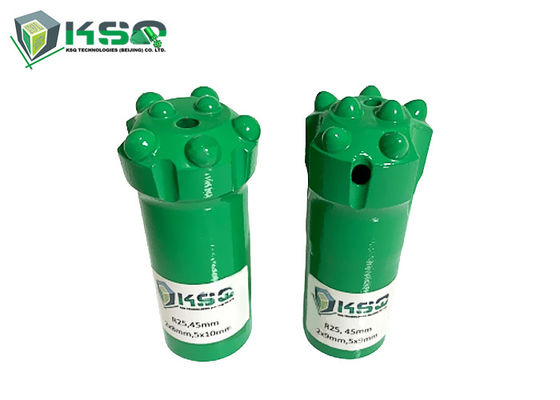 R25 짧은 치마 구형 Dia.33-45mm 텅스텐 카바이드 버튼 드릴 비트