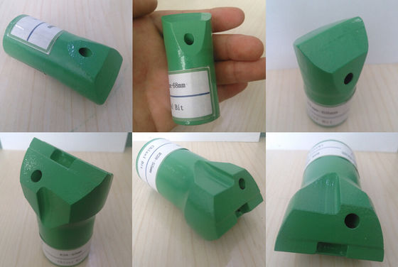 H25/R38 편평하고/비스듬한 단추 드릴용 날, 터널을 파기를 위한 교차하는 조금 실 강철