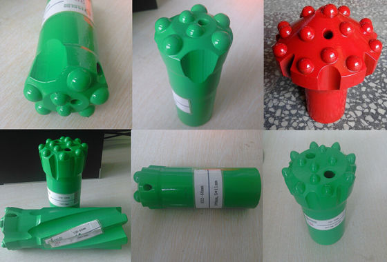 전력 공구 R32 드릴링 기계 예비 품목을 위한 R38에 의하여 실을 꿰는 단추 드릴용 날