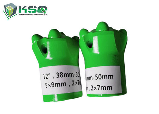 지도책 Copco 11도 좋은 마모 저항 38 mm 테이퍼 단추 조금 텅스텐 탄화물 드릴용 날