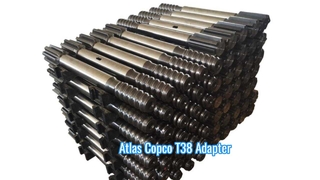 Atlas Copco 리그용 T38 생크 어댑터